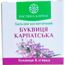 Буквиця Карпатська Бальзам від Рослина Карпат | Засіб для лікування варикозного розширення вен та тромбофлебіту, флакон 50 мл