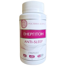 Енергітон Гуарана Anti-sleep Рослина Карпат - Підвищення енергії та зменшення втоми