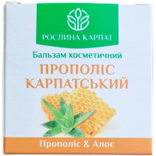 Бальзам Прополіс Карпатський Рослина Карпат, ранозагоювальний крем при ураженні шкіри, флакон 50 мл
