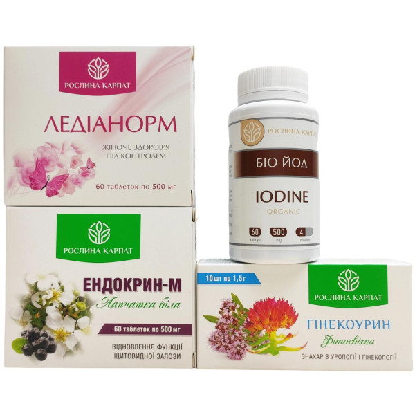 Комплексна програма при порушенні менструального циклу для жіночого здоровя, Рослина Карпат