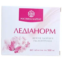 Ледіанорм для жіночого здоров'я Рослина Карпат - Відновлення менструального циклу, підтримка гормонального балансу