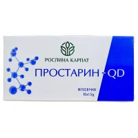 Простарин-QD фітосвічки Рослина Карпат - Покращення функціонального стану простати, 10 шт по 1500 мг